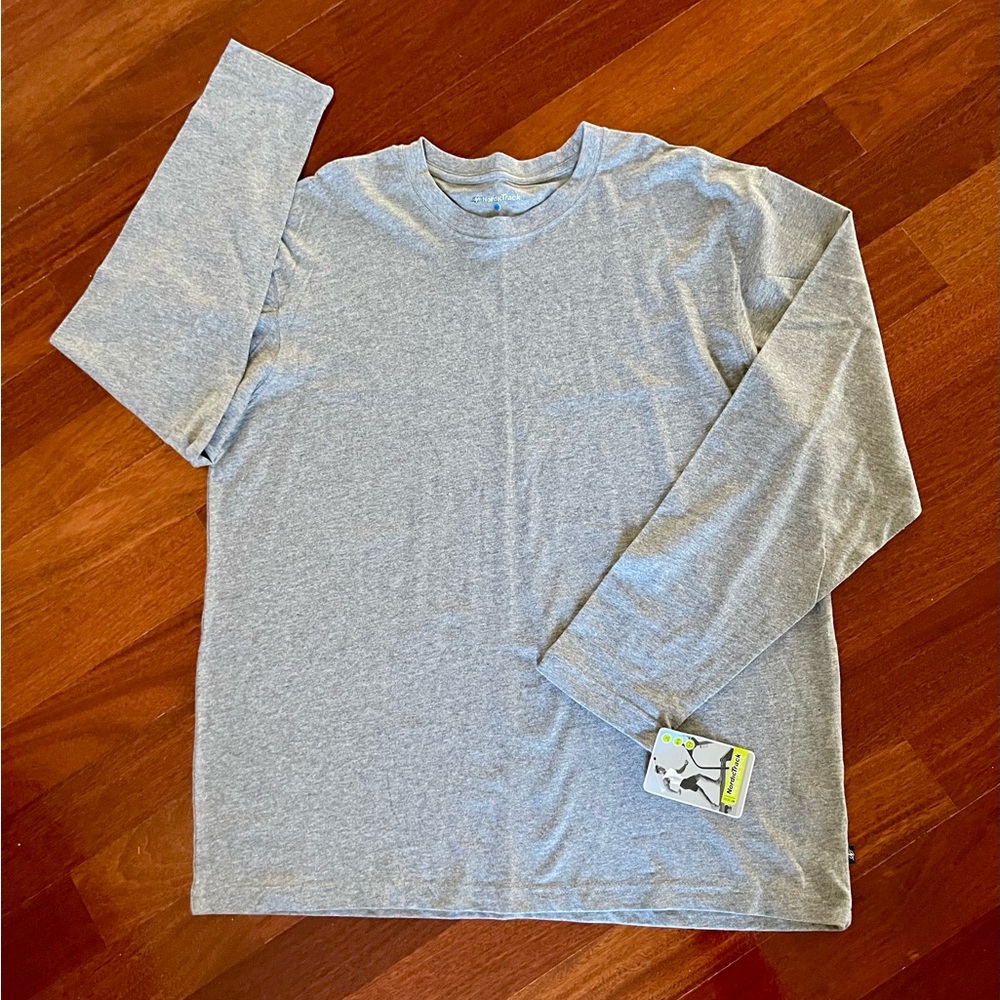 NWT New NordicTrack FITNESS Mens Athletic
Training Long Sleeves Cotton Shirt XXL